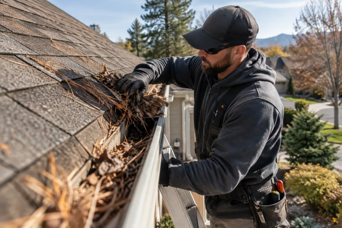 Clear gutters, protect your home