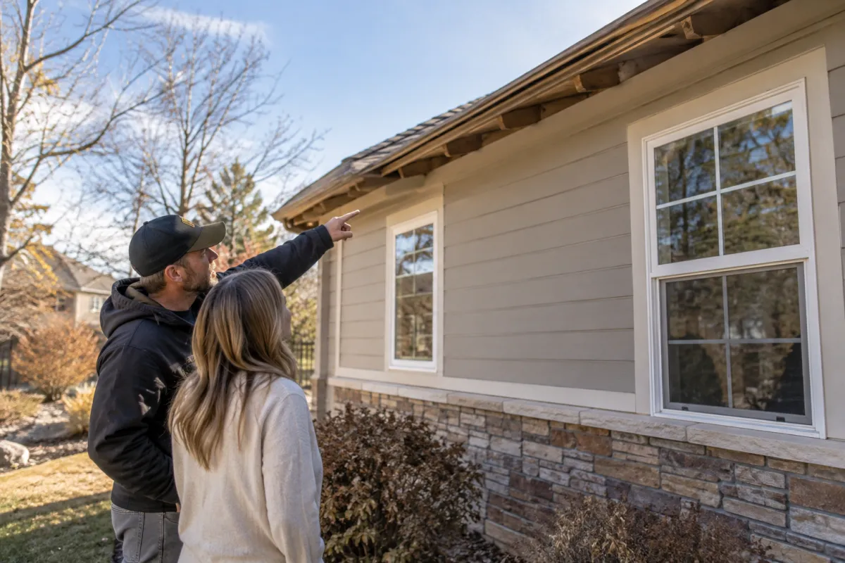 Missing gutters leave your home exposed