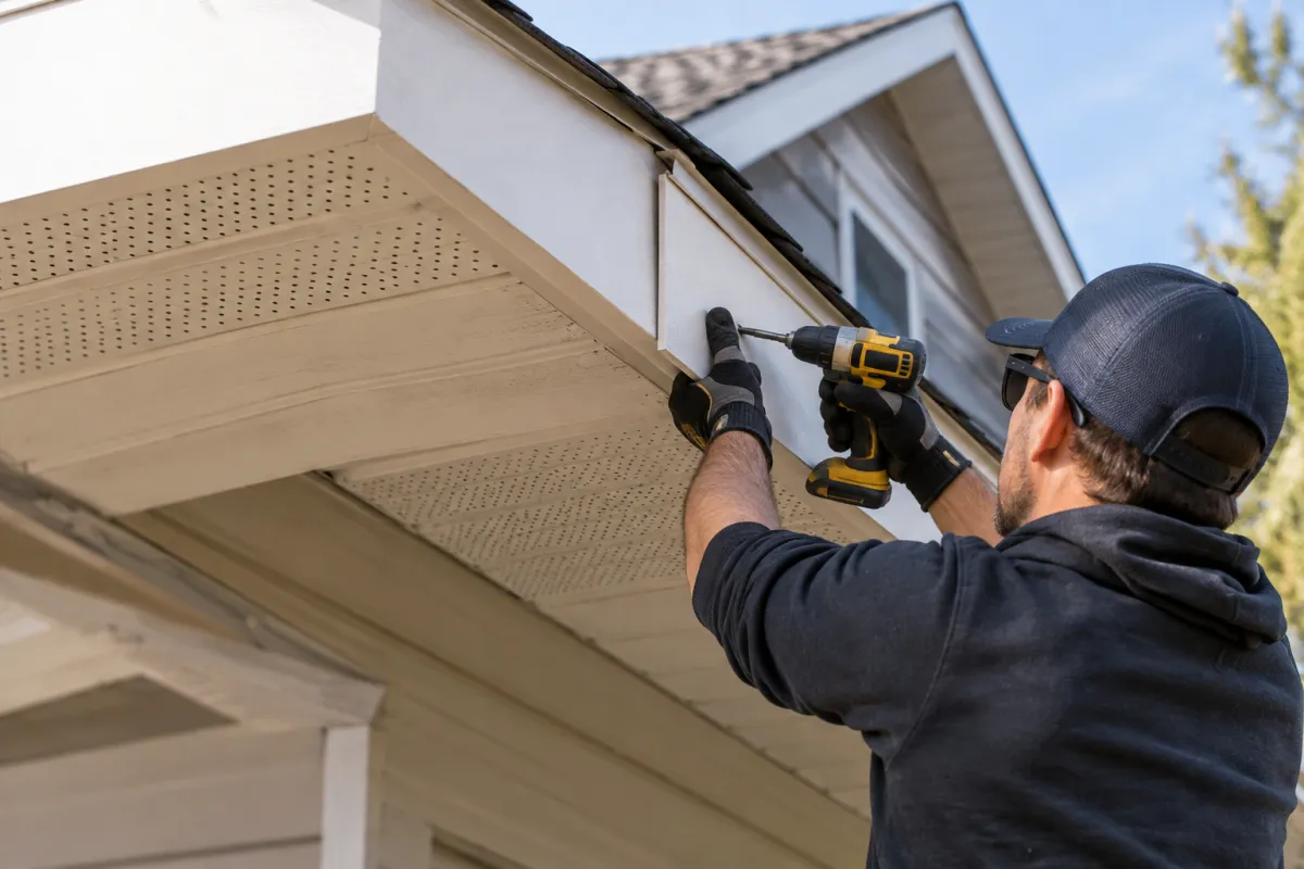 Fascia and soffit repairs for Colorado homes