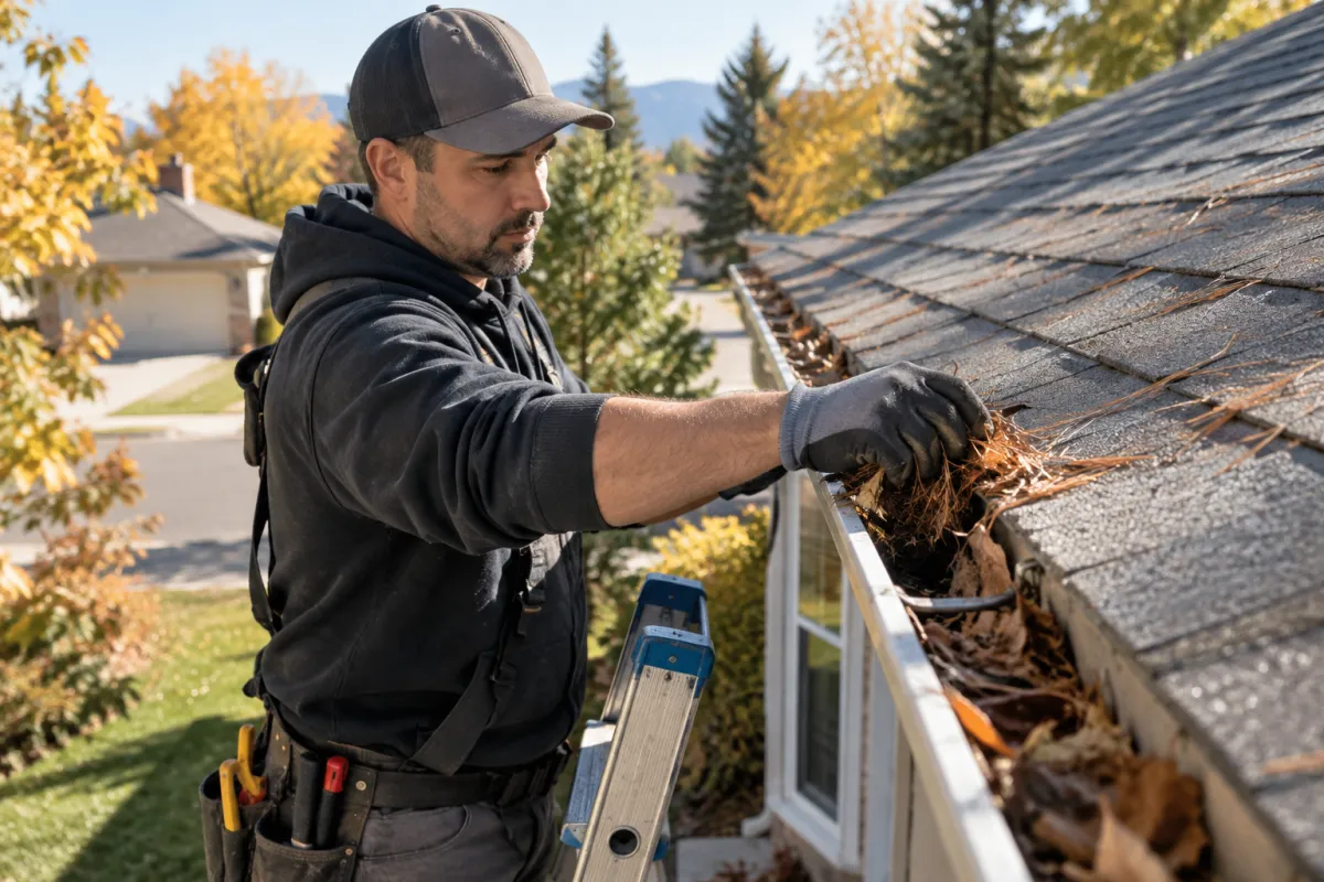 Clear gutters before Colorado weather turns