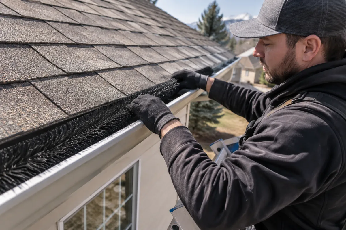 Keep debris out of your gutters