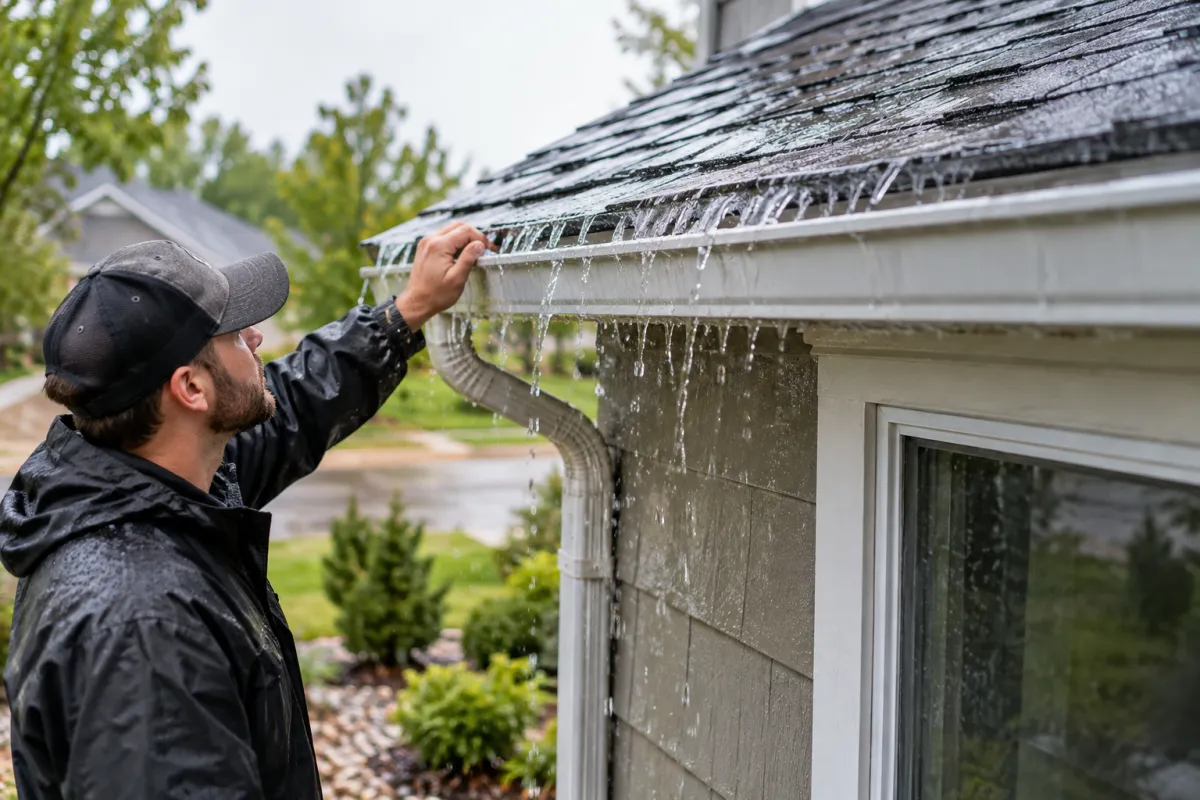 Stop overflow with properly sized gutters