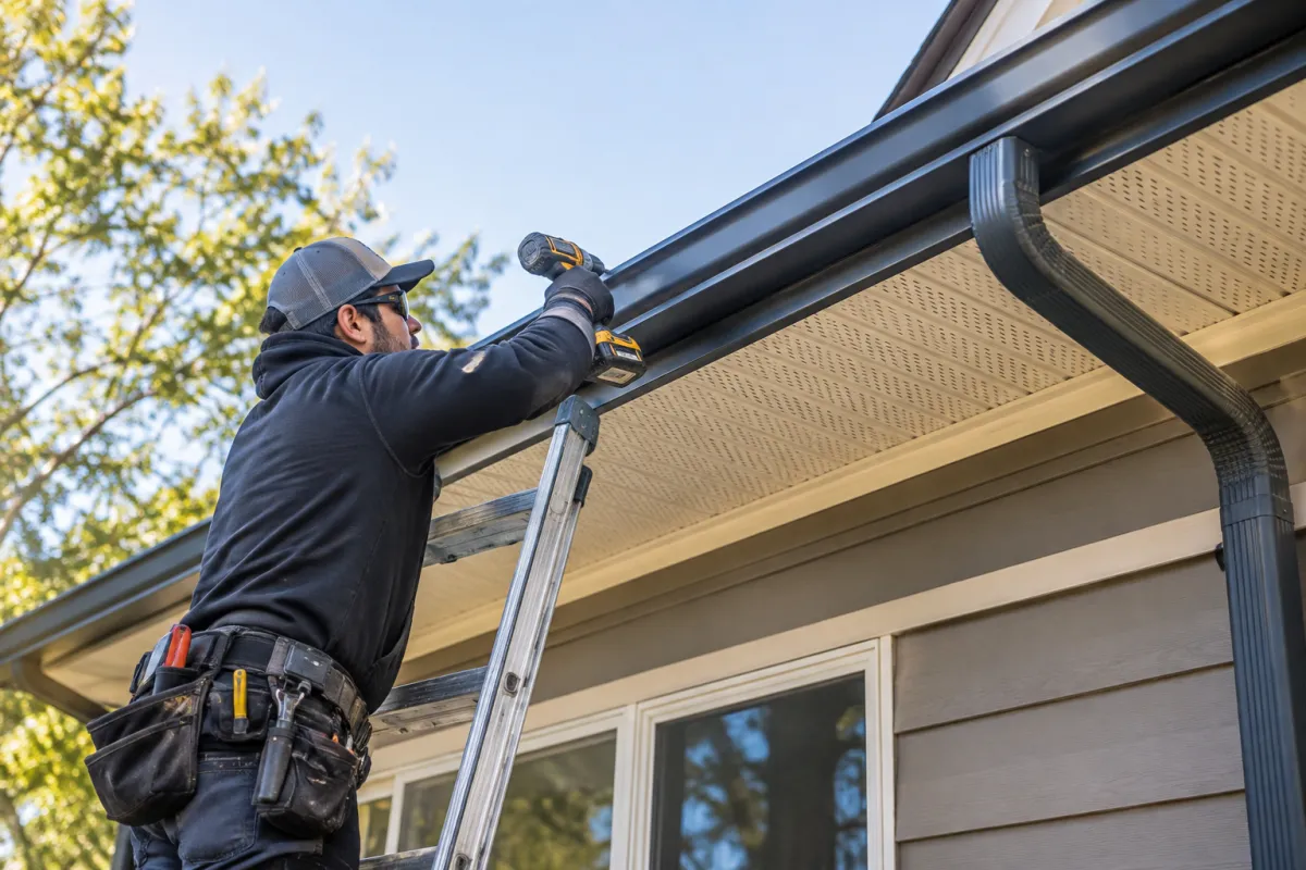 Clear gutter planning from quote to flow