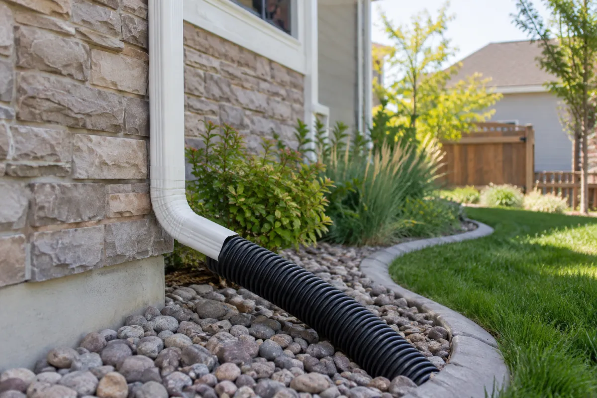 Downspout solutions built around your home