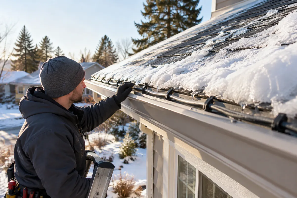 Keep roof edges ready for winter
