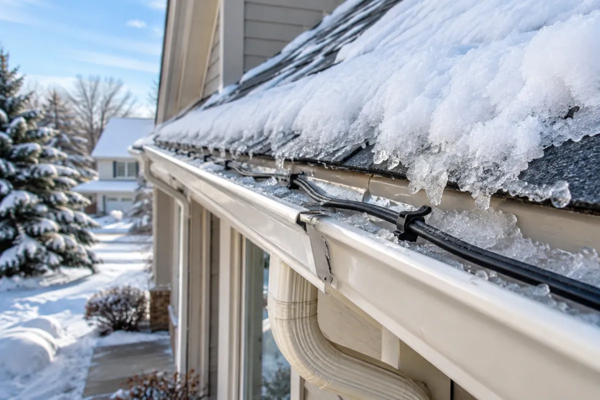 Keep gutters flowing through Colorado winters