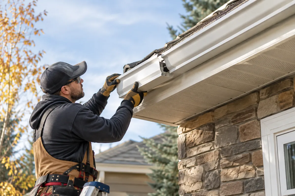 Replace only the gutter sections you need
