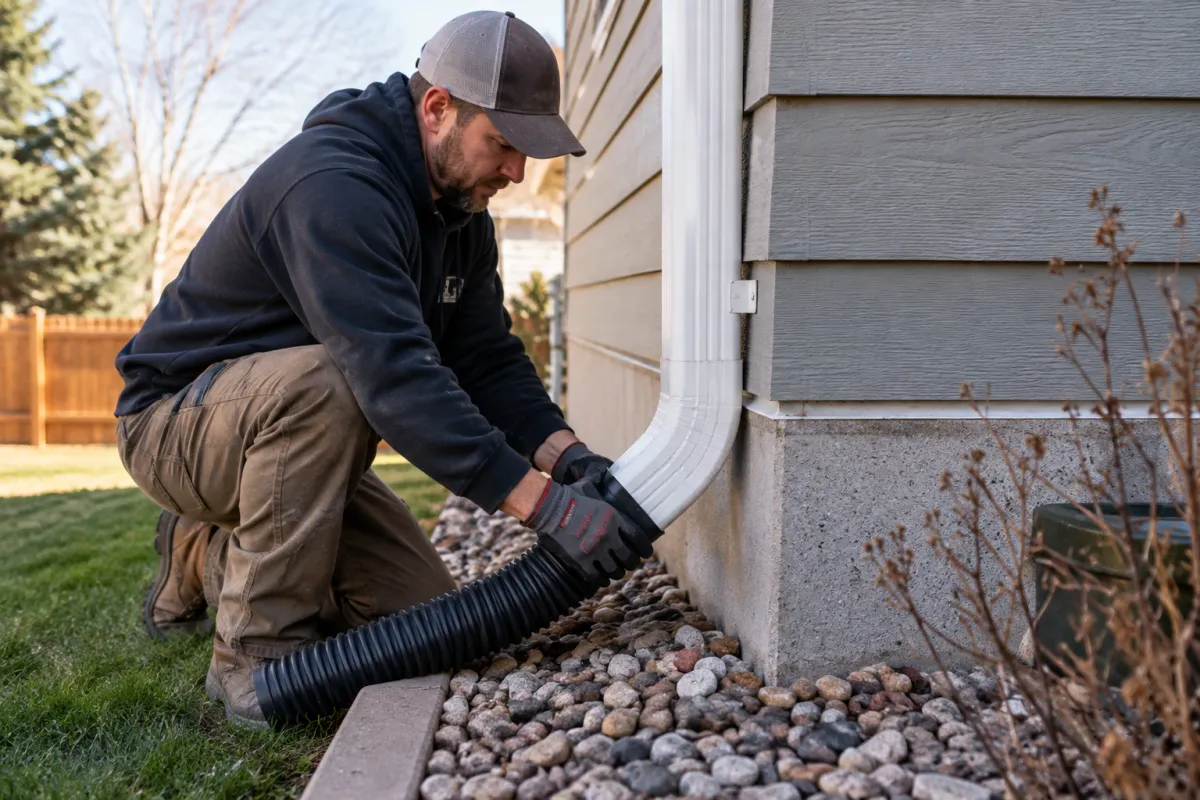 Clear planning for dependable roof water flow