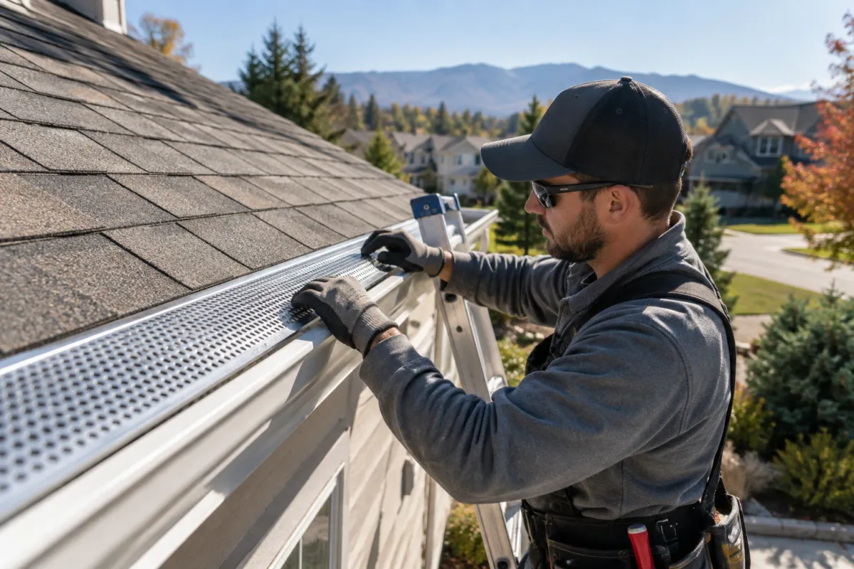 A clear process for protected gutters
