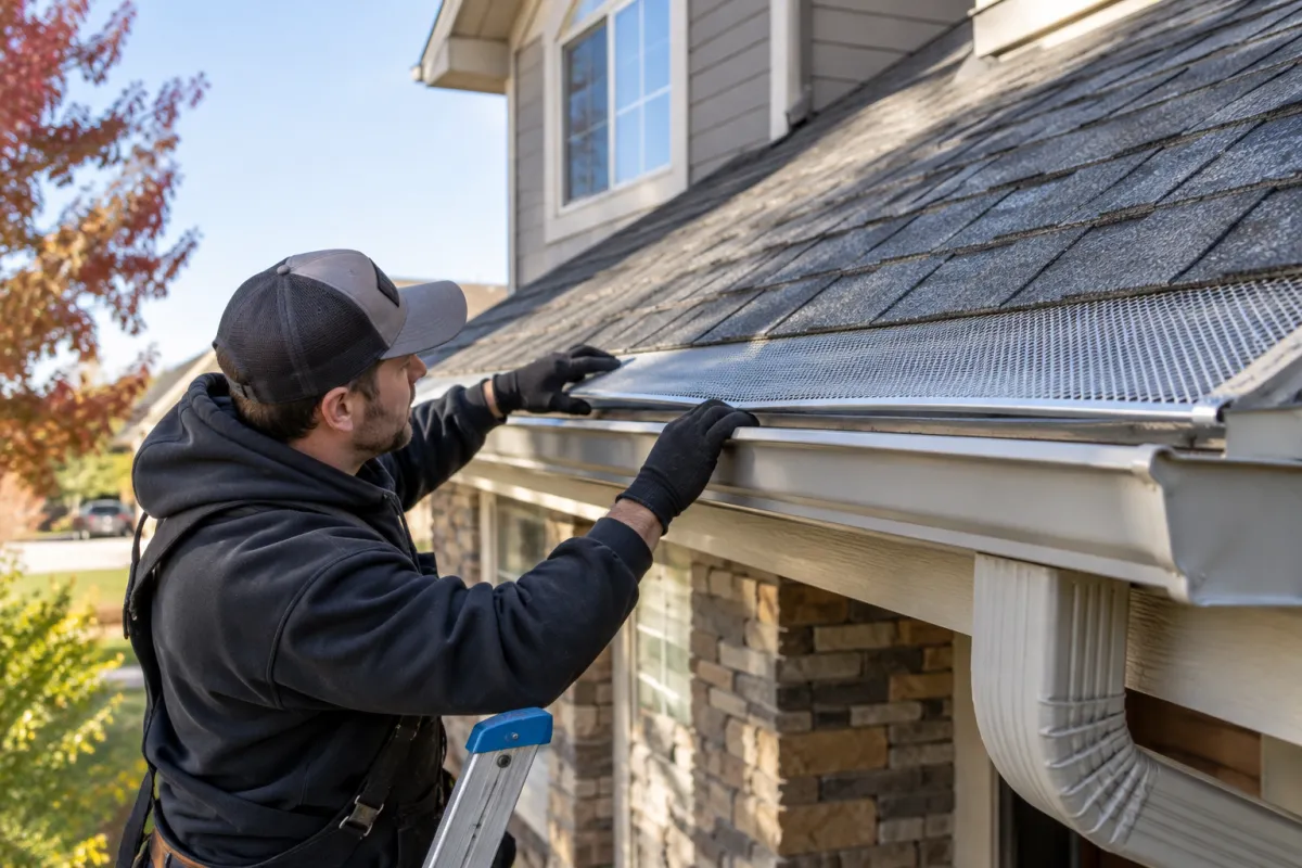 Gutter guards for cleaner, freer-flowing gutters
