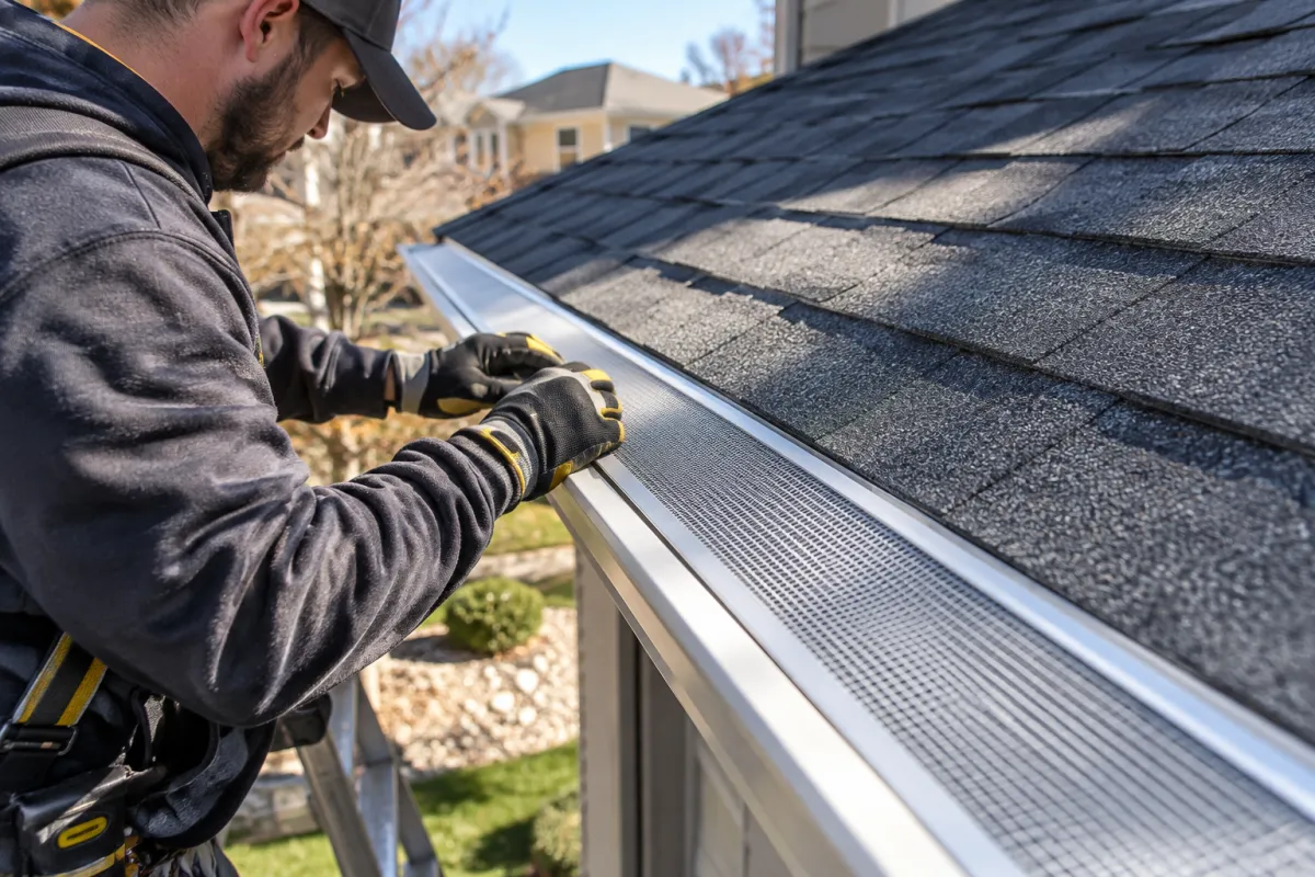 Gutter protection tailored to your home's roof